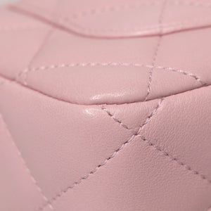 CHANEL 25P TOP HANDLE MINI FLAP BAG （MICROCHIP)