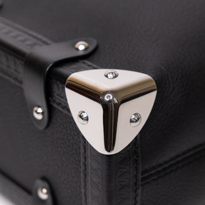 LOUIS VUITTON SIDE TRUNK MM BLACK CALFSKIN LEATHER SHW