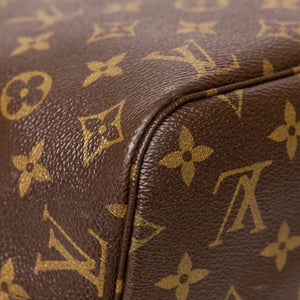 LOUIS VUITTON NEVERFULL MM MONOGRAM CANVAS GHW