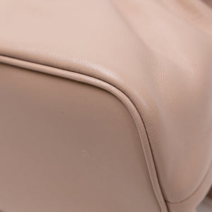 PRADA DADA SMALL NAPPA LEATHER BAG IVORY LAMBSKIN LEATHER GHW