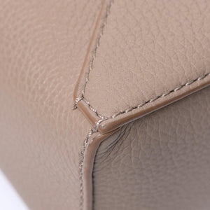 LOEWE MINI PUZZLE BAG SAND CALFSKIN GHW