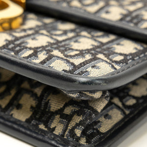 CHRISTIAN DIOR MONTAIGNE 30 MEDIUM BAG OBLIQUE JACQUARD GHW