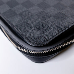 LOUIS VUITTON DAMIER COBALT ZIPPY XL