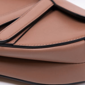 CHRISTIAN DIOR MINI SADDLE GRAIN CALFSKIN PINK GHW