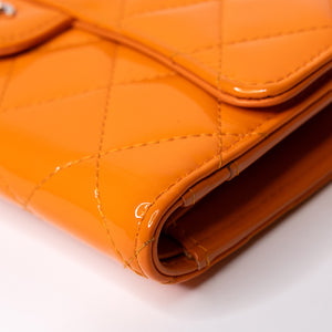 CHANEL PATENT LEATHER WALLET
