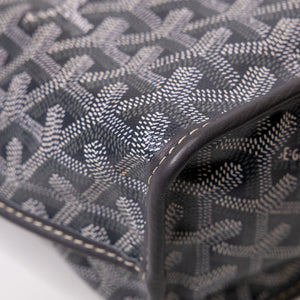 GOYARD MINI ANJOU TOTE BAG CANVAS / CALFSKIN GREY SHW