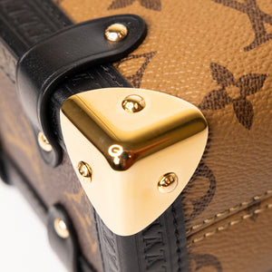 LOUIS VUITTON MONOGRAM REVERSE CANVAS SIDE TRUNK