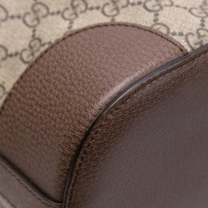 GUCCI GG SUPREME DRAWSTRING BUCKET BACKPACK CANVAS MULTICOLOR GHW