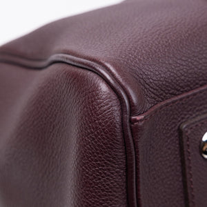 LOUIS VUITTON SOFIA COPPOLA RED BROWN LEATHER BAG SHW