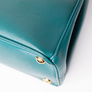 PRADA LARGE GALLERIA SAFFIANO LEATHER BAG GHW