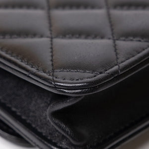 CHANEL 22K MINI WALLET ON CHAIN GHW (MICROCHIP)