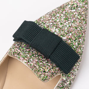 JIMMY CHOO GALA PEPPERMINT FLAT SIZE 37