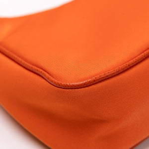 PRADA MINI HOBO NYLON ORANGE SHW