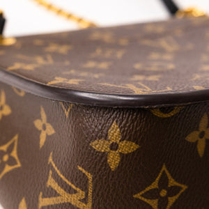 LOUIS VUITTON PASSY MONOGRAM CANVAS BLACK/GOLD HARDWARE (MICROCHIP)