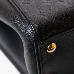 LOUIS VUITTON EMPREINTE TROCADERO SHOULDER BAG  BLACK GHW