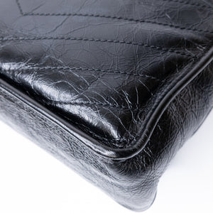 SAINT LAURENT MEDIUM NIKKI BLACK SHW