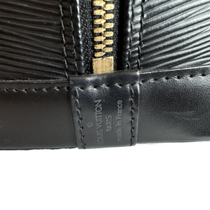 LOUIS VUITTON EPI LEATHER ALMA PM BLACK M52142