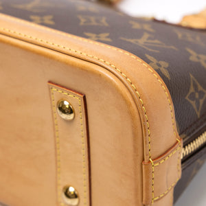LOUIS VUITTON ALMA BB MONOGRAM CANVAS GHW