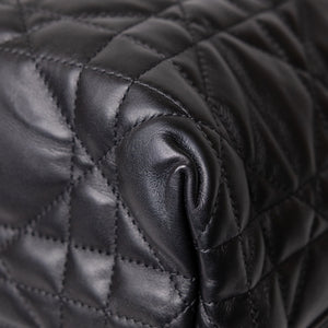 CHRISTIAN DIOR MEDIUM TOUJOURS BAG BLACK MACROCANNAGE CALFSKIN LEATHER GHW