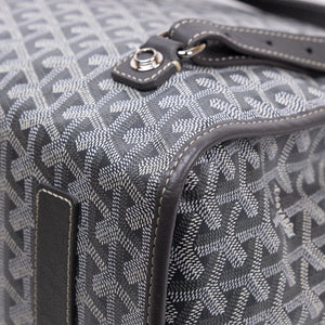GOYARD SAINT LEGER BACKPACK GOYARDINE CANVAS GREY