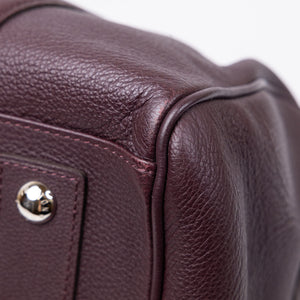 LOUIS VUITTON SOFIA COPPOLA RED BROWN LEATHER BAG SHW