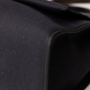 HERMES HERBAG 31 BLACK SHW STAMP T