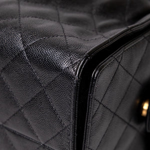 CHANEL 25 MEDIUM BAG CAVIAR LEATHER GHW