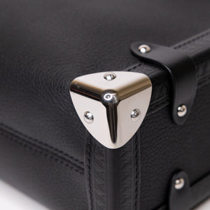 LOUIS VUITTON SIDE TRUNK MM BLACK CALFSKIN LEATHER SHW