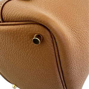 HERMES PICOTIN LOCK 18 GOLD GHW STAMP K