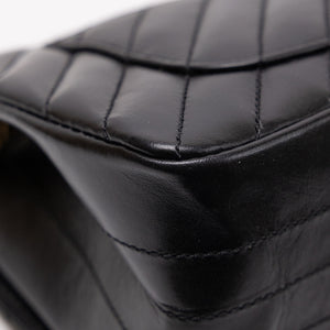 CHANEL 2.55 REISSUE CHEVRON CALFSKIN LEATHER BLACK GHW (MICROCHIP)