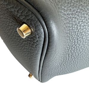 HERMES PICOTIN LOCK 18 GRIS MISTY GHW STAMP W