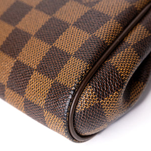 LOUIS VUITTON EVA CLUTCH DAMIER EBENE