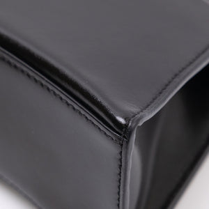 BALENCIAGA HOURGLASS XS CALFSKIN BLACK GHW