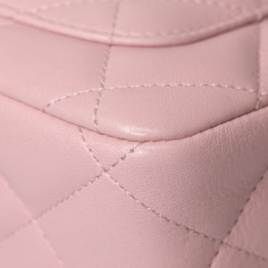 CHANEL 25P TOP HANDLE MINI FLAP BAG （MICROCHIP)