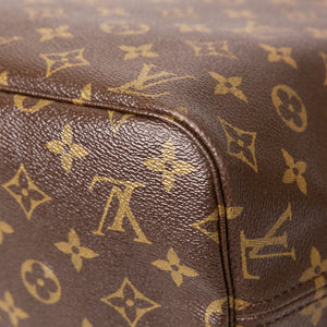 LOUIS VUITTON NEVERFULL MM MONOGRAM CANVAS GHW