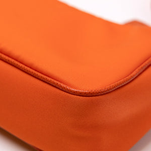 PRADA MINI HOBO NYLON ORANGE SHW
