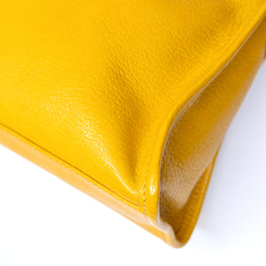 BALENCIAGA SMALL CLASSIC CITY CROSSBODY BAG YELLOW GHW