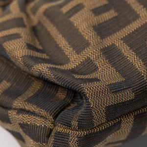 FENDI TOBACCO ZUCCA CHEF SHOULDER BAG