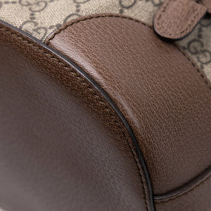 GUCCI GG SUPREME DRAWSTRING BUCKET BACKPACK CANVAS MULTICOLOR GHW