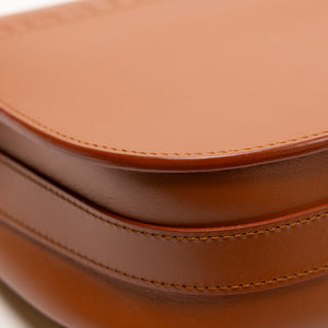 CHRISTIAN DIOR MEDIUM DIOR BOBBY BAG DARK TAN CALFSKIN LEATHER GHW