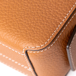 DELVAUX COOL BOX NANO GOLD CALF SKIN GHW