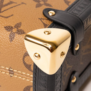LOUIS VUITTON MONOGRAM REVERSE CANVAS SIDE TRUNK