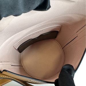 ALEXANDER MACQUEEN THE CURVE SMALL BAG TAN