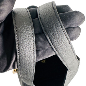 HERMES PICOTIN LOCK 18 BLACK GHW STAMP K