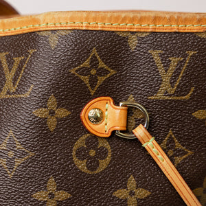 LOUIS VUITTON NEVERFULL MM MONOGRAM CANVAS GHW