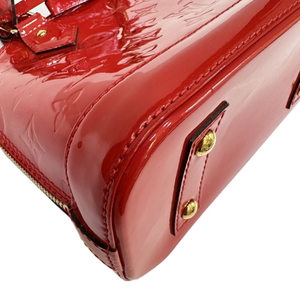 LOUIS VUITTON VERNIS ALMA BB BAG POMME D'AMOUR