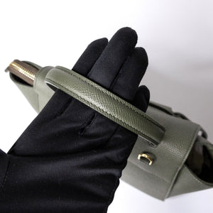 CELINE BELT BAG NANO GREEN