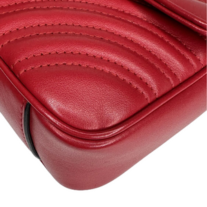 GUCCI MINI MARMONT GHW RED