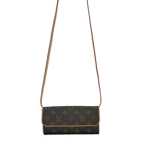 LOUIS VUITTON Pochette Twin PM Monogram M51852