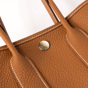 HERMES GARDEN PARTY 23 NEGONDA GOLD SHW STAMP K